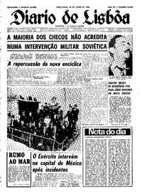 Terça, 30 de Julho de 1968 (2ª edição)