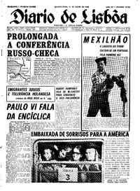 Quarta, 31 de Julho de 1968 (3ª edição)