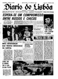 Quinta,  1 de Agosto de 1968 (3ª edição)