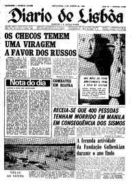 Sexta,  2 de Agosto de 1968 (2ª edição)