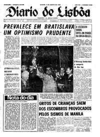 Sábado,  3 de Agosto de 1968 (2ª edição)