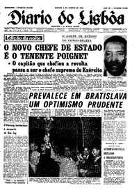 Sábado,  3 de Agosto de 1968 (3ª edição)