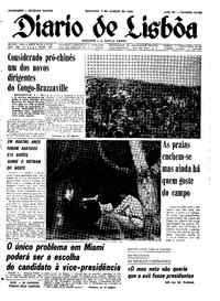 Domingo,  4 de Agosto de 1968 (1ª edição)