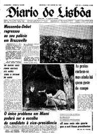 Domingo,  4 de Agosto de 1968 (2ª edição)