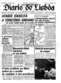 Domingo,  4 de Agosto de 1968 (3ª edição)