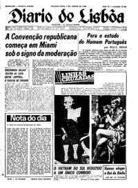 Segunda,  5 de Agosto de 1968 (1ª edição)