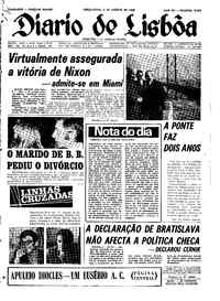 Terça,  6 de Agosto de 1968 (1ª edição)