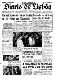 Terça,  6 de Agosto de 1968 (3ª edição)