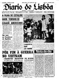 Sexta,  9 de Agosto de 1968 (1ª edição)