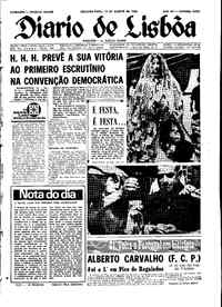 Segunda, 12 de Agosto de 1968 (2ª edição)