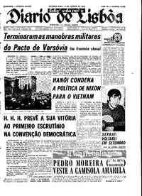 Segunda, 12 de Agosto de 1968 (4ª edição)