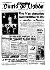 Terça, 13 de Agosto de 1968 (3ª edição)