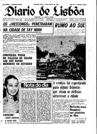 Segunda, 19 de Agosto de 1968 (2ª edição)