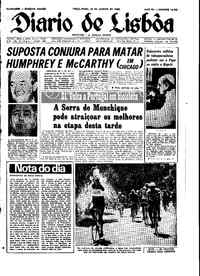 Terça, 20 de Agosto de 1968 (1ª edição)