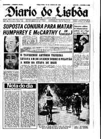 Terça, 20 de Agosto de 1968 (2ª edição)