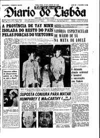 Terça, 20 de Agosto de 1968 (3ª edição)