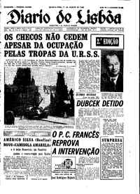 Quarta, 21 de Agosto de 1968 (3ª edição)