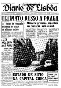 Quinta, 22 de Agosto de 1968 (4ª edição)