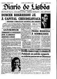 Sábado, 24 de Agosto de 1968 (3ª edição)