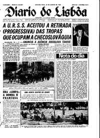 Segunda, 26 de Agosto de 1968 (1ª edição)