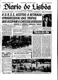 Segunda, 26 de Agosto de 1968 (2ª edição)