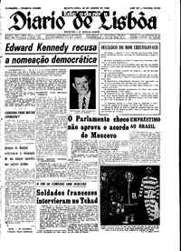 Quarta, 28 de Agosto de 1968 (3ª edição)