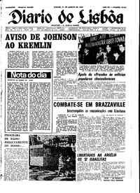 Sábado, 31 de Agosto de 1968 (1ª edição)