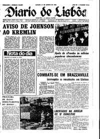 Sábado, 31 de Agosto de 1968 (2ª edição)