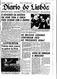 Sábado, 31 de Agosto de 1968 (3ª edição)