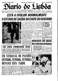 Domingo,  8 de Setembro de 1968 (2ª edição)