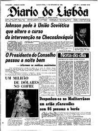 Quarta, 11 de Setembro de 1968 (2ª edição)