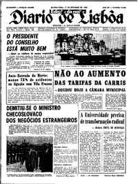 Quinta, 12 de Setembro de 1968 (3ª edição)