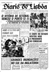 Domingo, 15 de Setembro de 1968 (3ª edição)