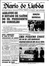 Segunda, 16 de Setembro de 1968 (5ª edição)