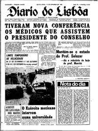 Quinta, 19 de Setembro de 1968 (1ª edição)