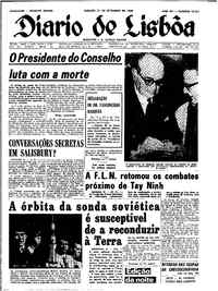 Sábado, 21 de Setembro de 1968 (3ª edição)