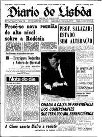 Segunda, 23 de Setembro de 1968 (2ª edição)