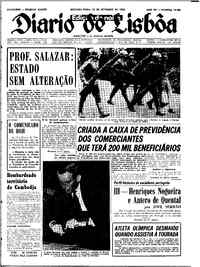 Segunda, 23 de Setembro de 1968 (3ª edição)