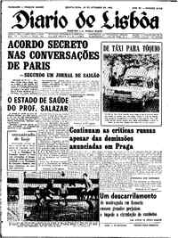 Quinta, 26 de Setembro de 1968 (1ª edição)