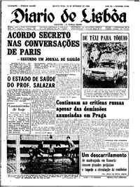 Quinta, 26 de Setembro de 1968 (2ª edição)