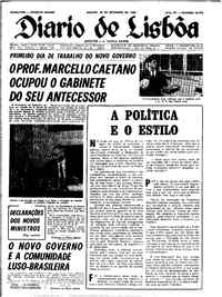 Sábado, 28 de Setembro de 1968 (2ª edição)