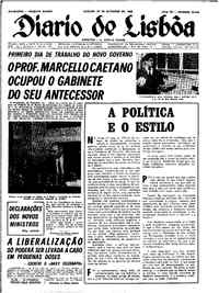 Sábado, 28 de Setembro de 1968 (3ª edição)