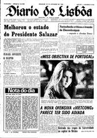 Domingo, 29 de Setembro de 1968 (1ª edição)