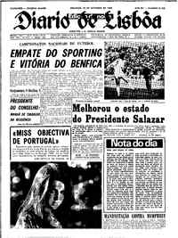 Domingo, 29 de Setembro de 1968 (3ª edição)