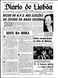 Segunda, 30 de Setembro de 1968 (1ª edição)