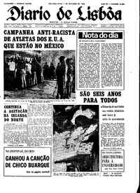 Segunda,  7 de Outubro de 1968 (2ª edição)