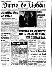 Terça,  8 de Outubro de 1968 (2ª edição)