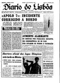 Sábado, 12 de Outubro de 1968 (2ª edição)