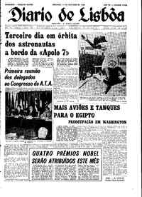 Domingo, 13 de Outubro de 1968 (3ª edição)