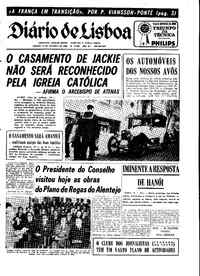 Sábado, 19 de Outubro de 1968 (1ª edição)